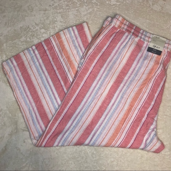 NWT Style & Co Crop Wide Leg Relaxed Pant Sz XXL - Picture 6 of 6